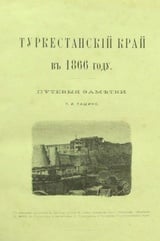 Туркестанский край в 1866 году. Путевые заметки